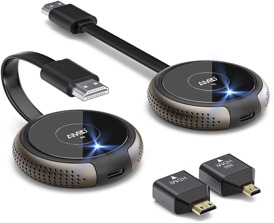 Wireless HDMI Transmitter and Receiver 4K 5G 165FT/50M I536648