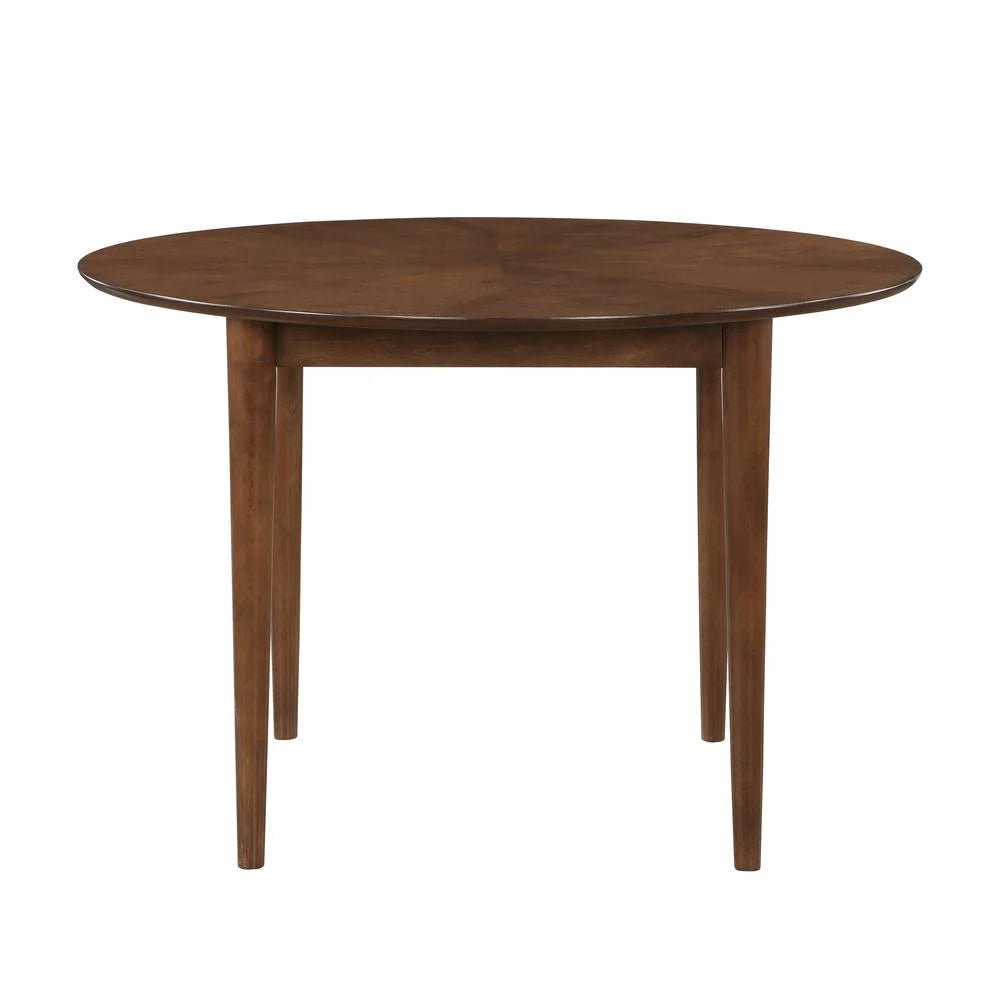 Burnt Orange Velvet 5-Piece Dining Set C51396
