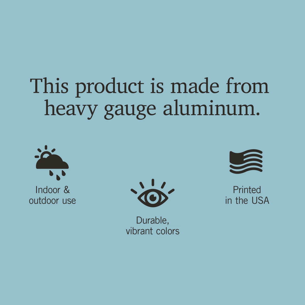 12x18 Aluminum Metal Sign Decor Y9583