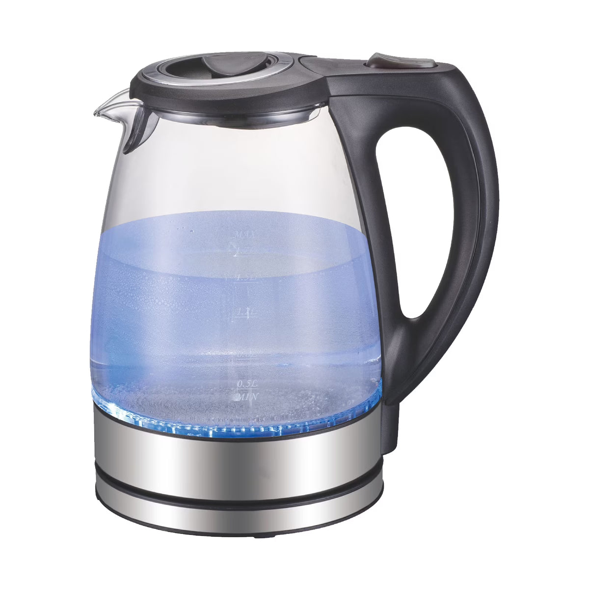 Electric Kettle 1.7L Glass with Auto Shut-Off N8704