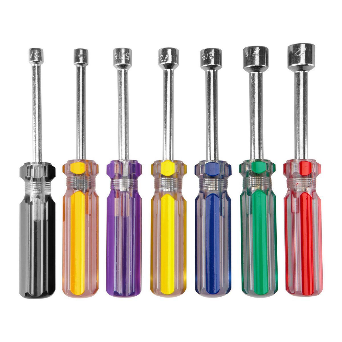 SAE Nut Driver Set, 7 Piece V66878