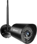 Black 1080P WiFi Outdoor Security Camera J36424