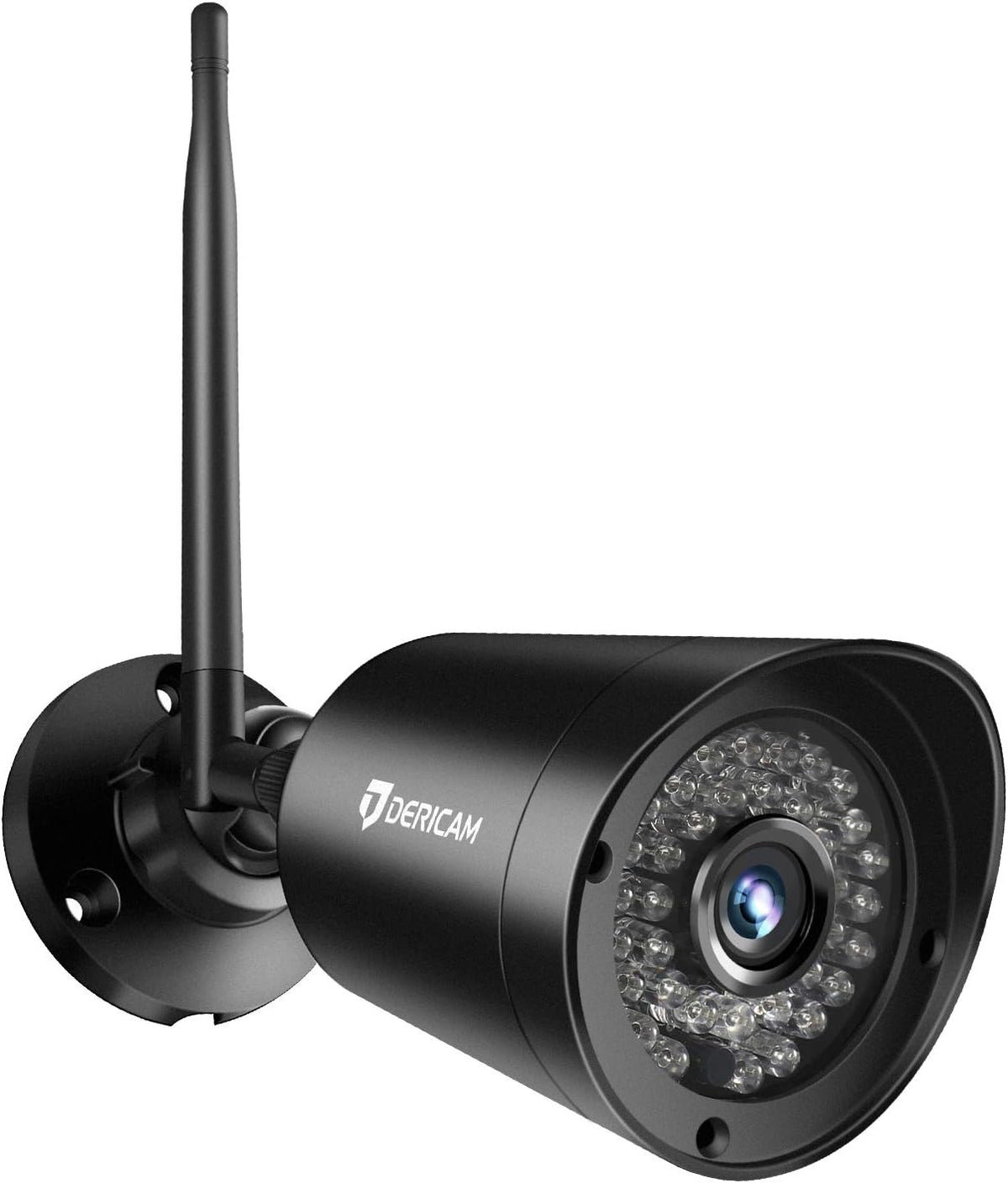 Black 1080P WiFi Outdoor Security Camera J36424