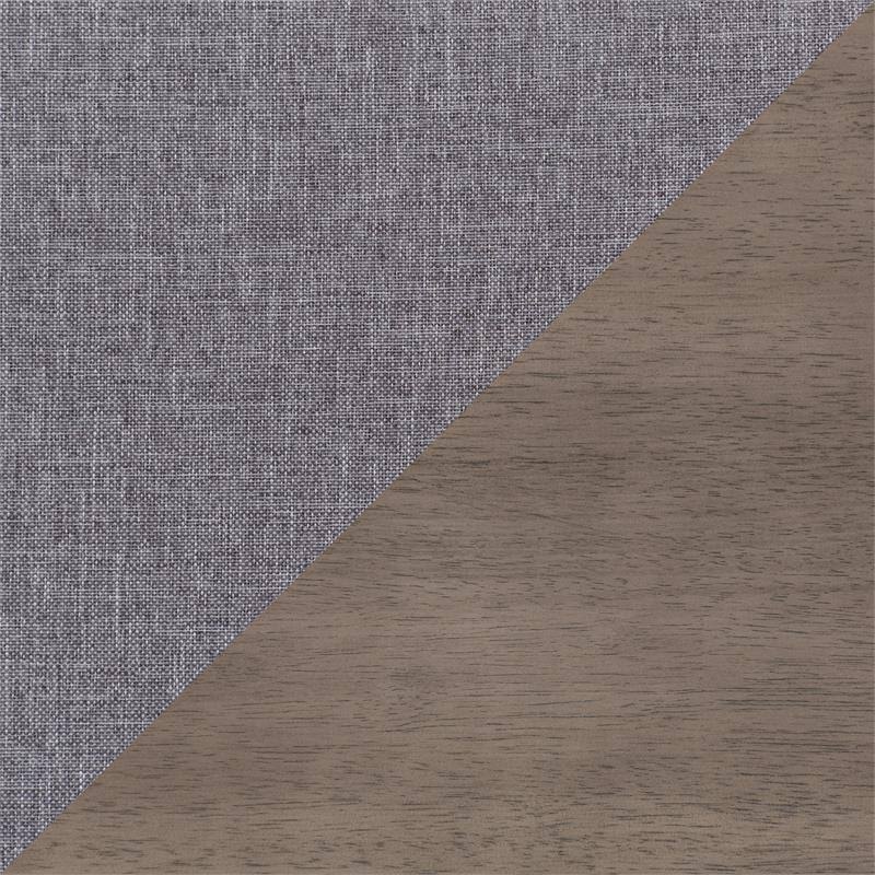 Washed Gray Counter Height Dining Chair Set of 2 Y30494