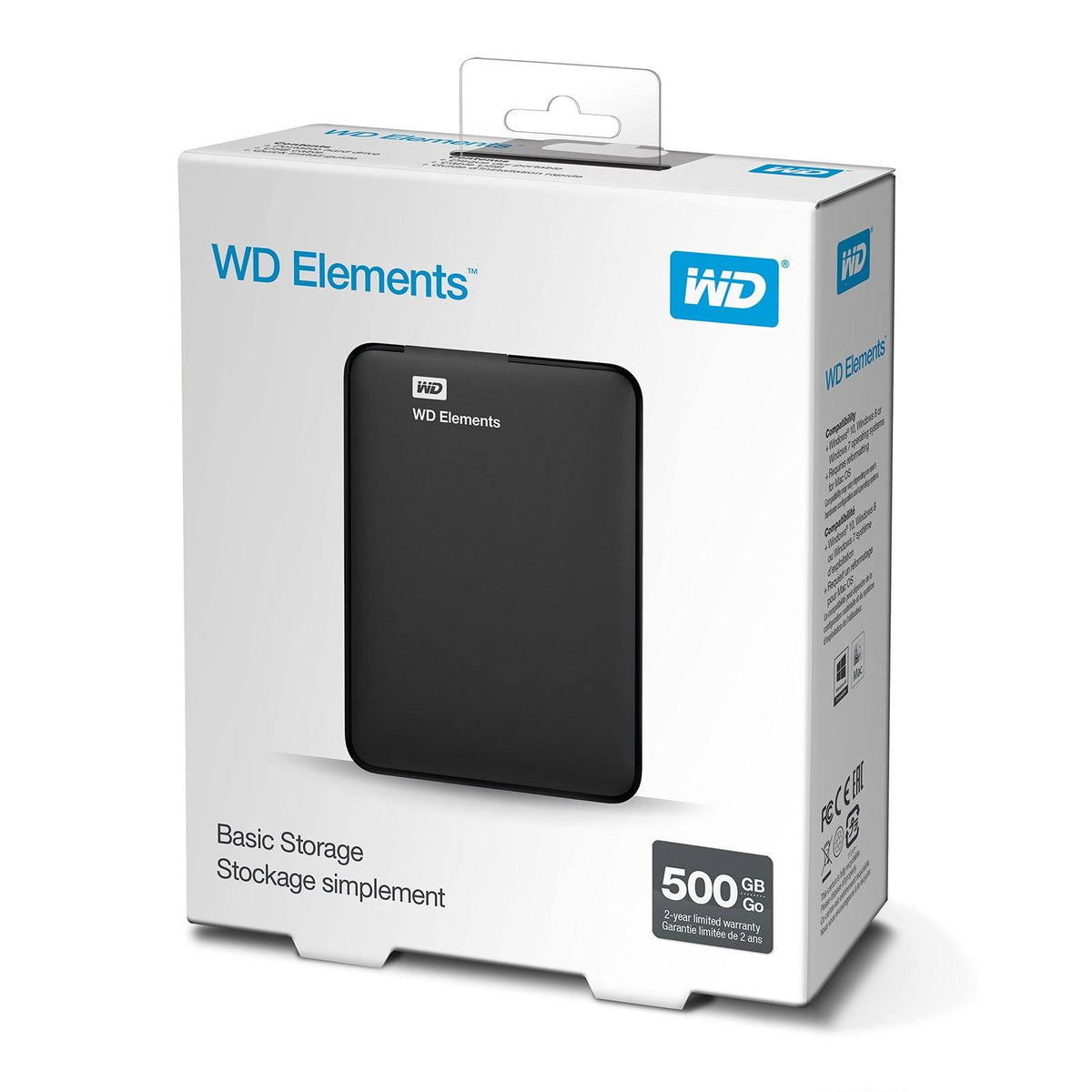 500GB Portable USB 3.0 Hard Drive U2688