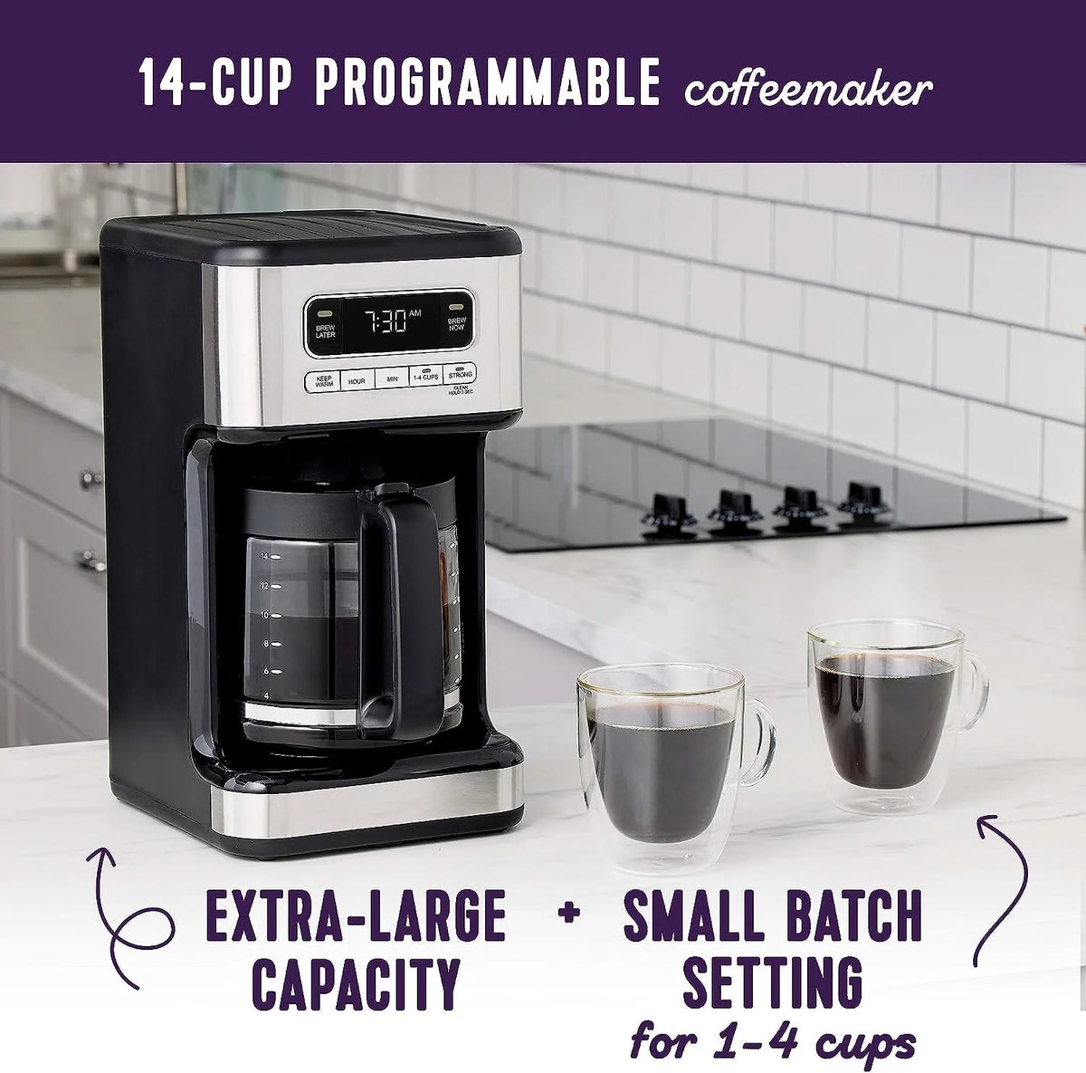 14-Cup Programmable Coffee Maker U762897
