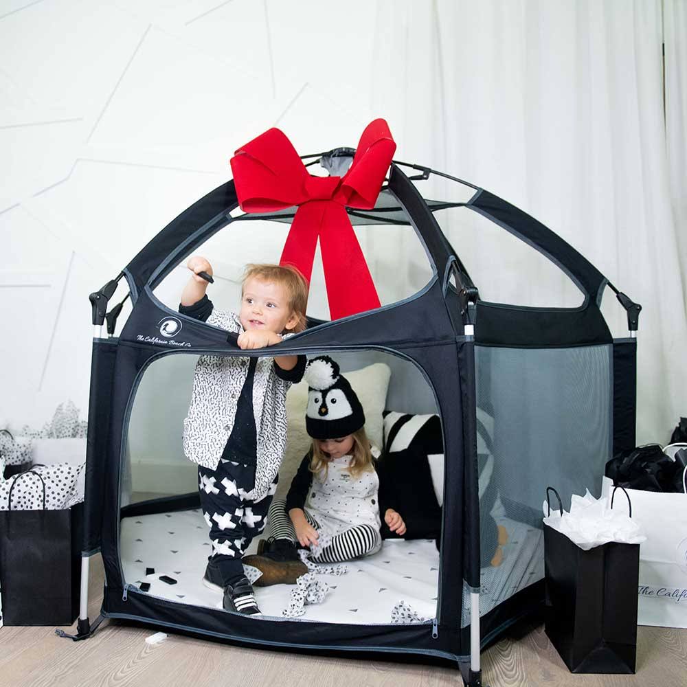 Pop-Up Kids Playpen Tent Midnight Black H62163