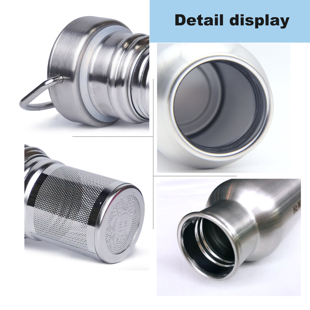 Insulated Stainless Steel Hydrogen Water Bottle with Filter R47731