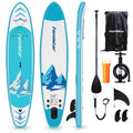 10' Inflatable Stand Up Paddle Board with Adjustable Paddle, Pump & Carrying Backpack B138