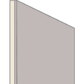 ProCore Mat and Mount Board - TV Gray Antique/White S981