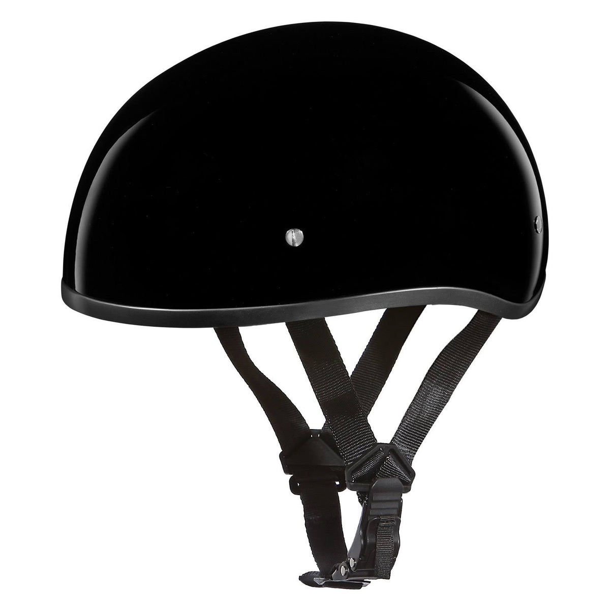 Hi-Gloss Black Skull Cap Q506393