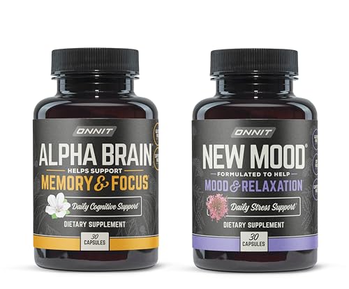Alpha BRAIN and MOOD 30ct Bundle Z6448