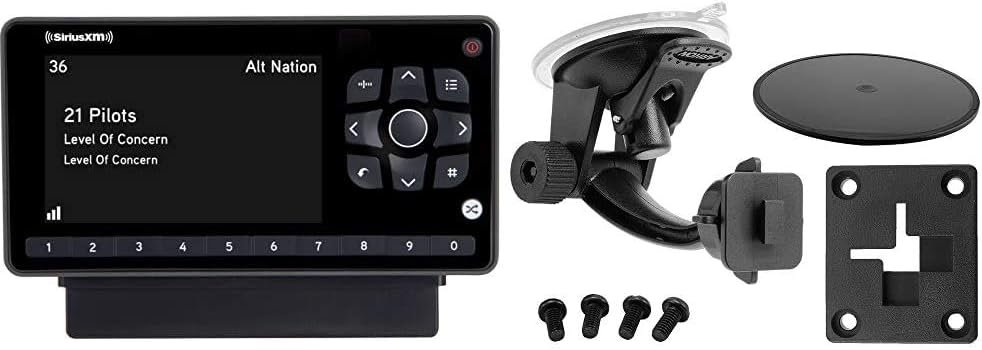 SiriusXM Onyx EZR Satellite Radio with Vehicle Kit, Pack of 2 Y548