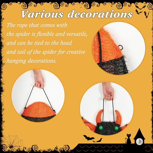 4.2Ft Light Up Spider with 90 LED Lights Q971777