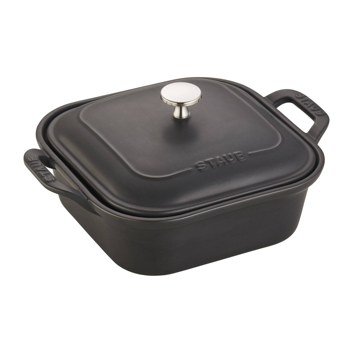 Matte White Square Covered Baking Dish M86832