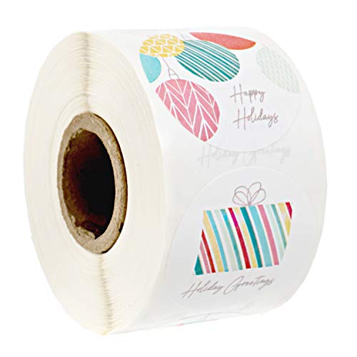500 Multicolor Christmas Stickers Z458089