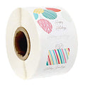 500 Multicolor Christmas Stickers Z458089