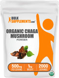Organic Chaga Mushroom Powder 500mg 1kg M149816
