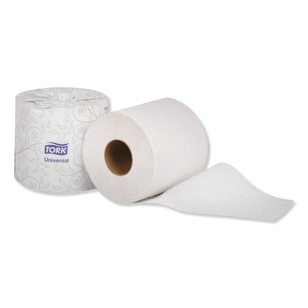 White 1-Ply Bath Tissue, 1000 Sheets/Roll, 96 Rolls/Carton M3353