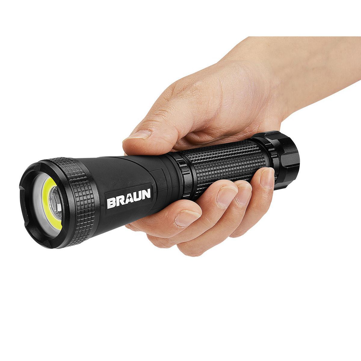900 Lumen Rechargeable Swivel Head LED Flashlight V15717