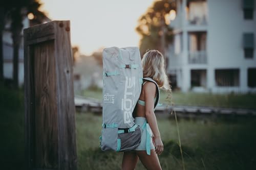 Inflatable Stand Up Paddle Board Kit with Adjustable Paddle and Travel Bag D8021