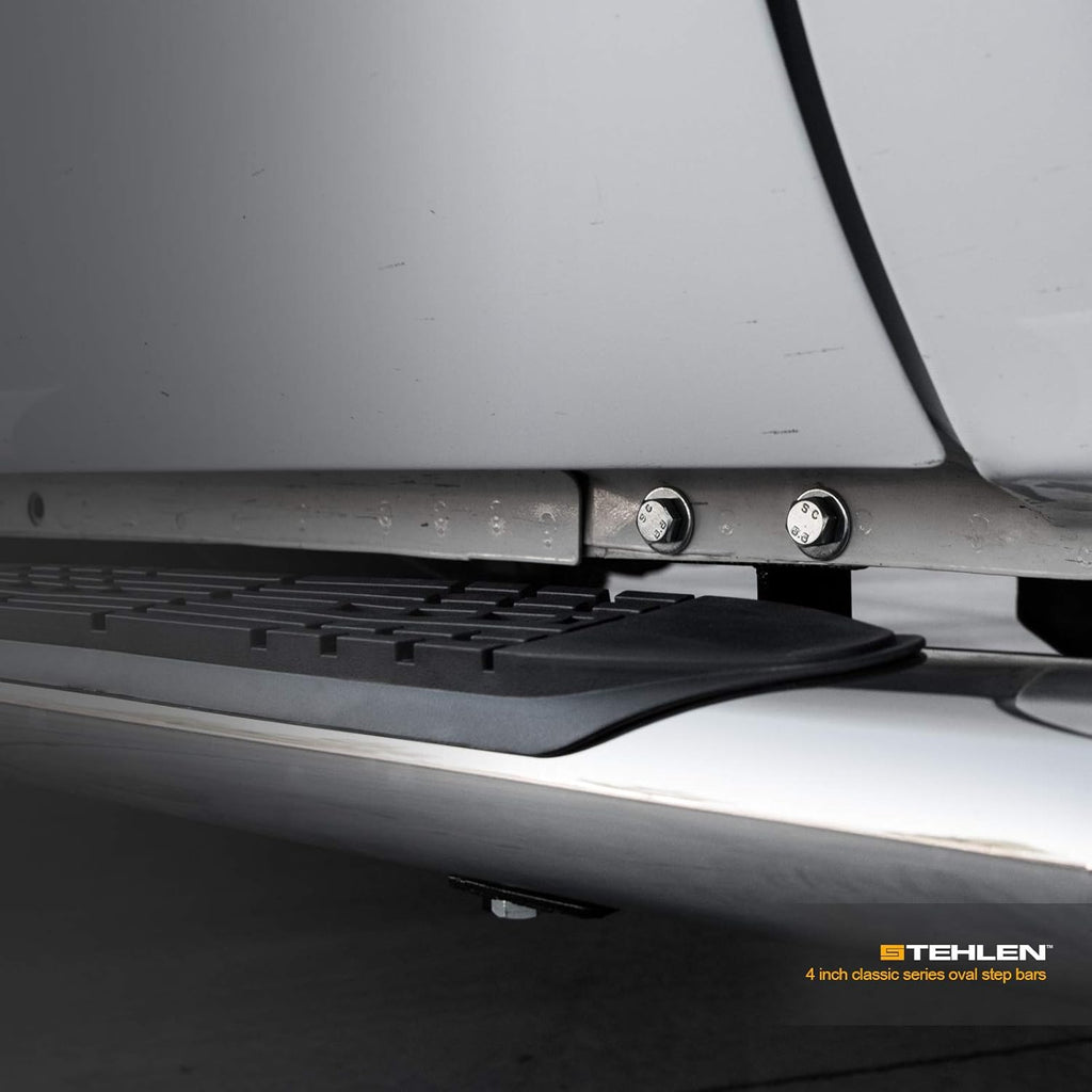 Stainless Steel 4 Oval Side Step Nerf Bars K712