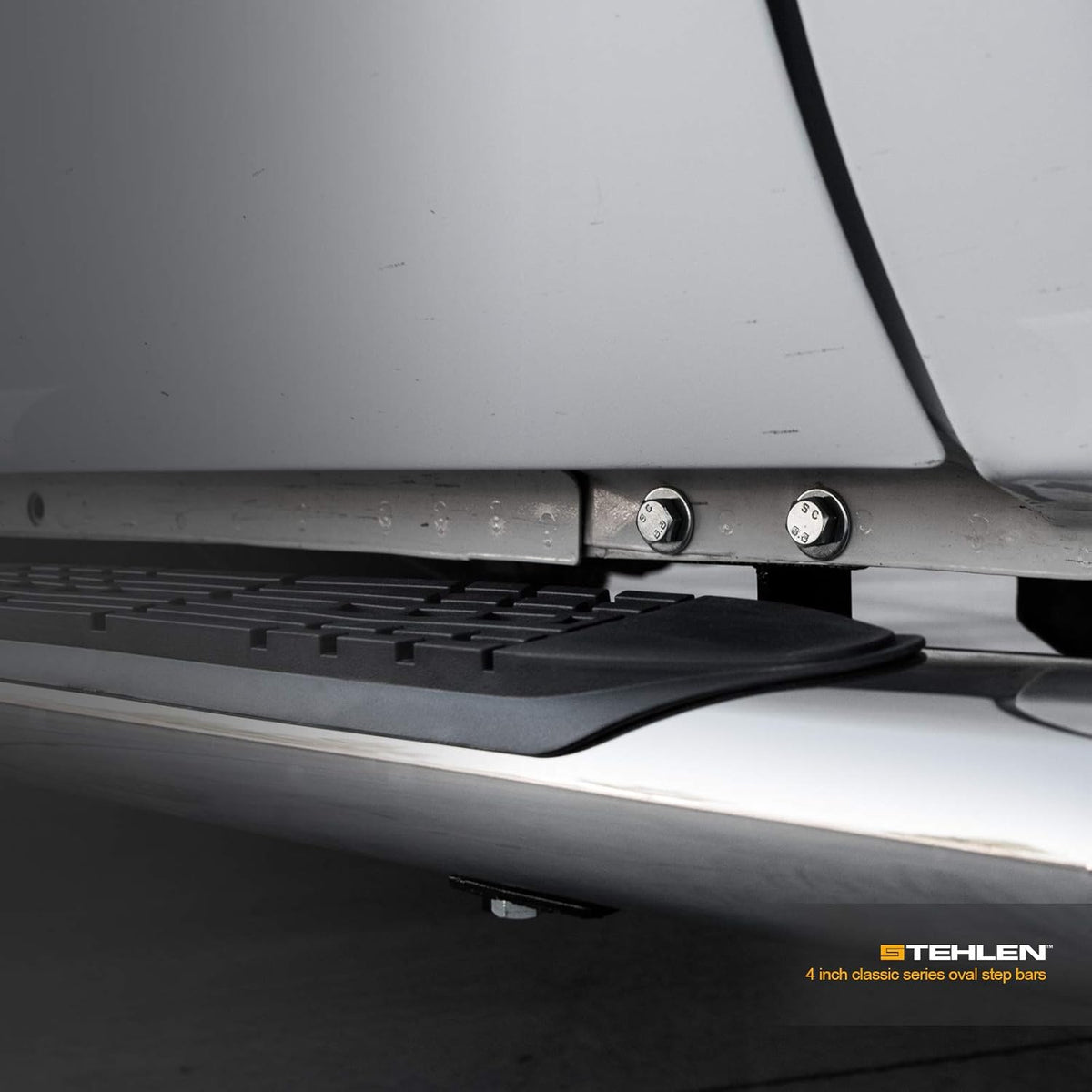 Stainless Steel 4 Oval Side Step Nerf Bars K712