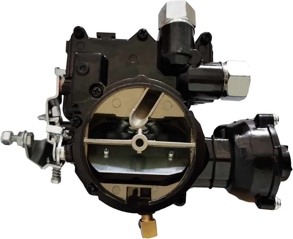 Marine Carburetor Replacement for Mercruiser 2 Barrel 3.0L 4 CYL with Long Linkage Yellow J8951