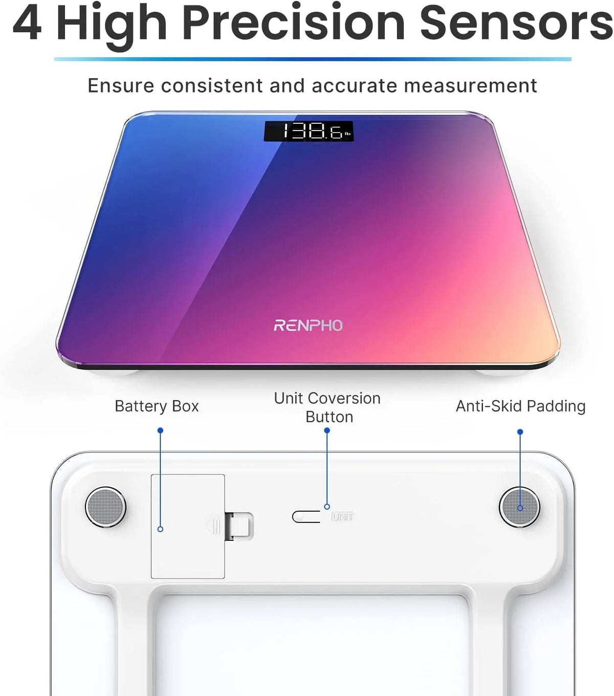 Digital Body Weight Scale 400 lb M907