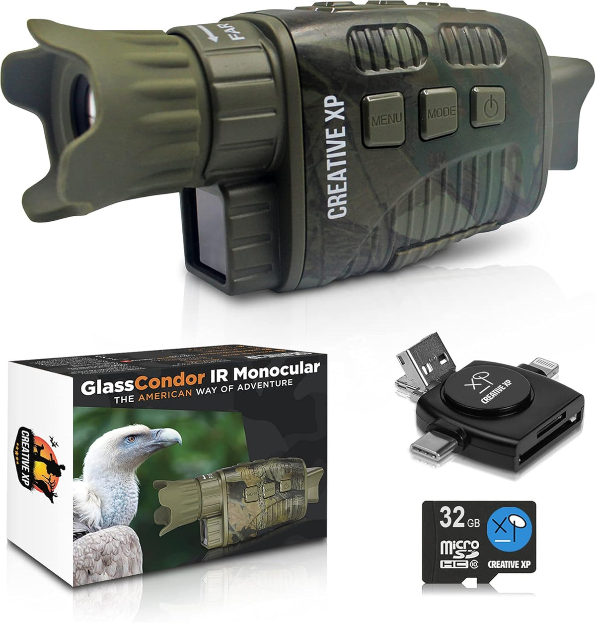Digital Night Vision Monocular with Card Reader T92516
