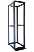 42U 4 Post Open Frame Server Rack Enclosure with One Shelf W55217