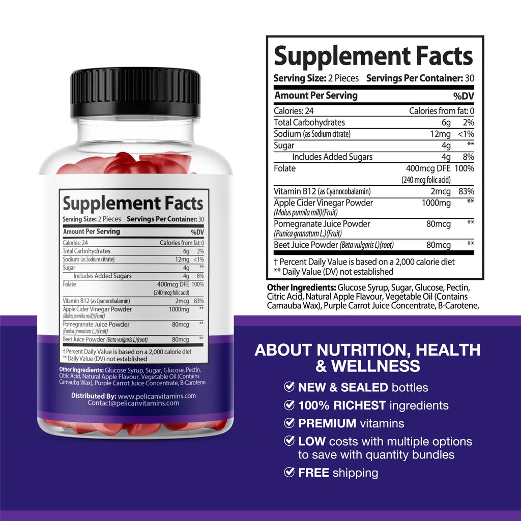 Keto ACV Gummies 1000MG 60 Gummies Q952987