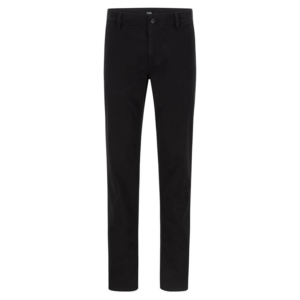 Black Regular Chinos L6784