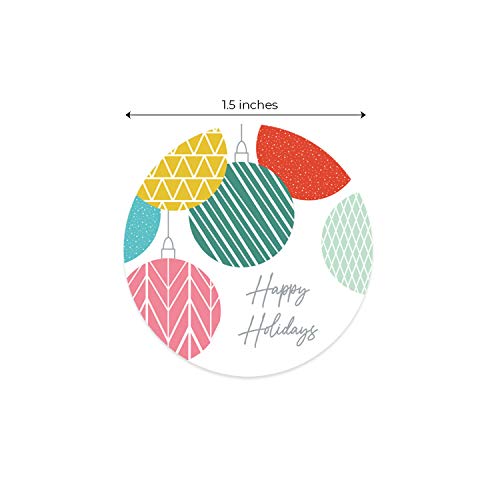 500 Multicolor Christmas Stickers Z458089