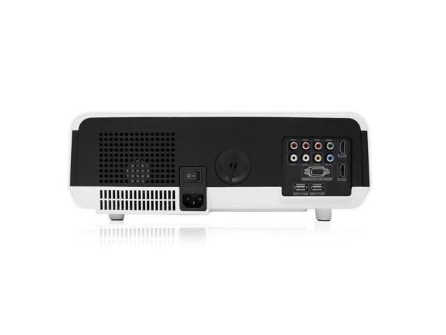 1080p LED HD Projector with Built-in Speakers and USB Flash Drive Memory Reader O155805