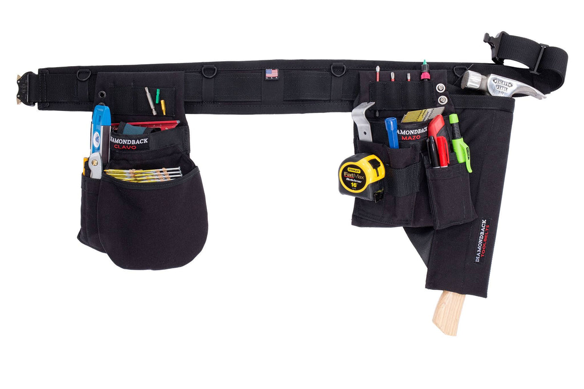 Black Carpenter Tool Belt C2440