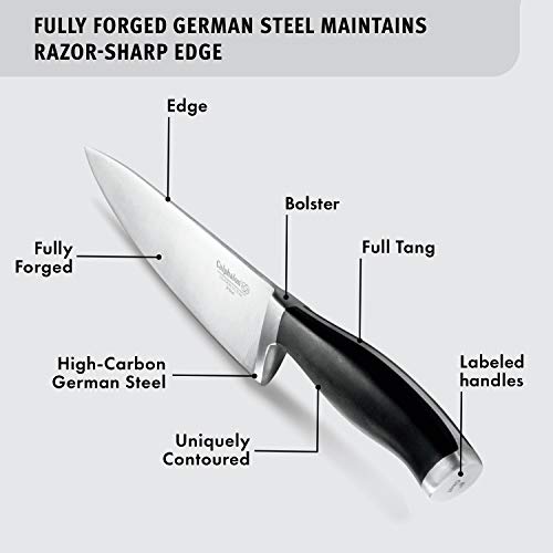 20-Piece Black Knife Block Set B322078