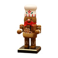 16cm Nutcracker Puppet Gingerbread Man Decor P7784