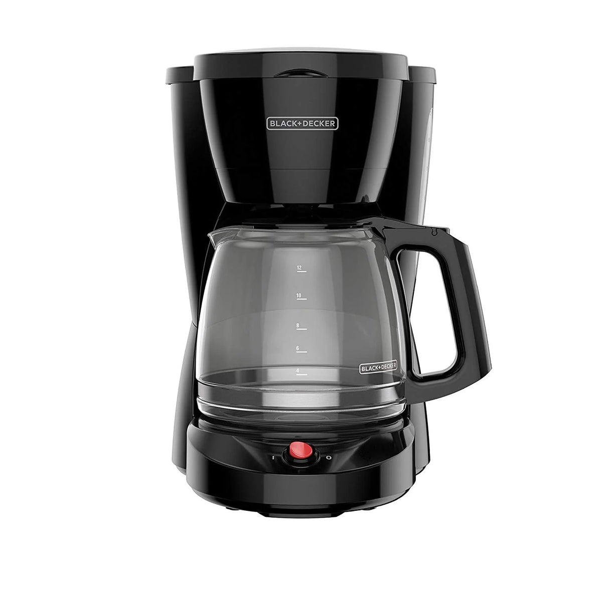 12-Cup Glass Carafe Coffee Maker B8710