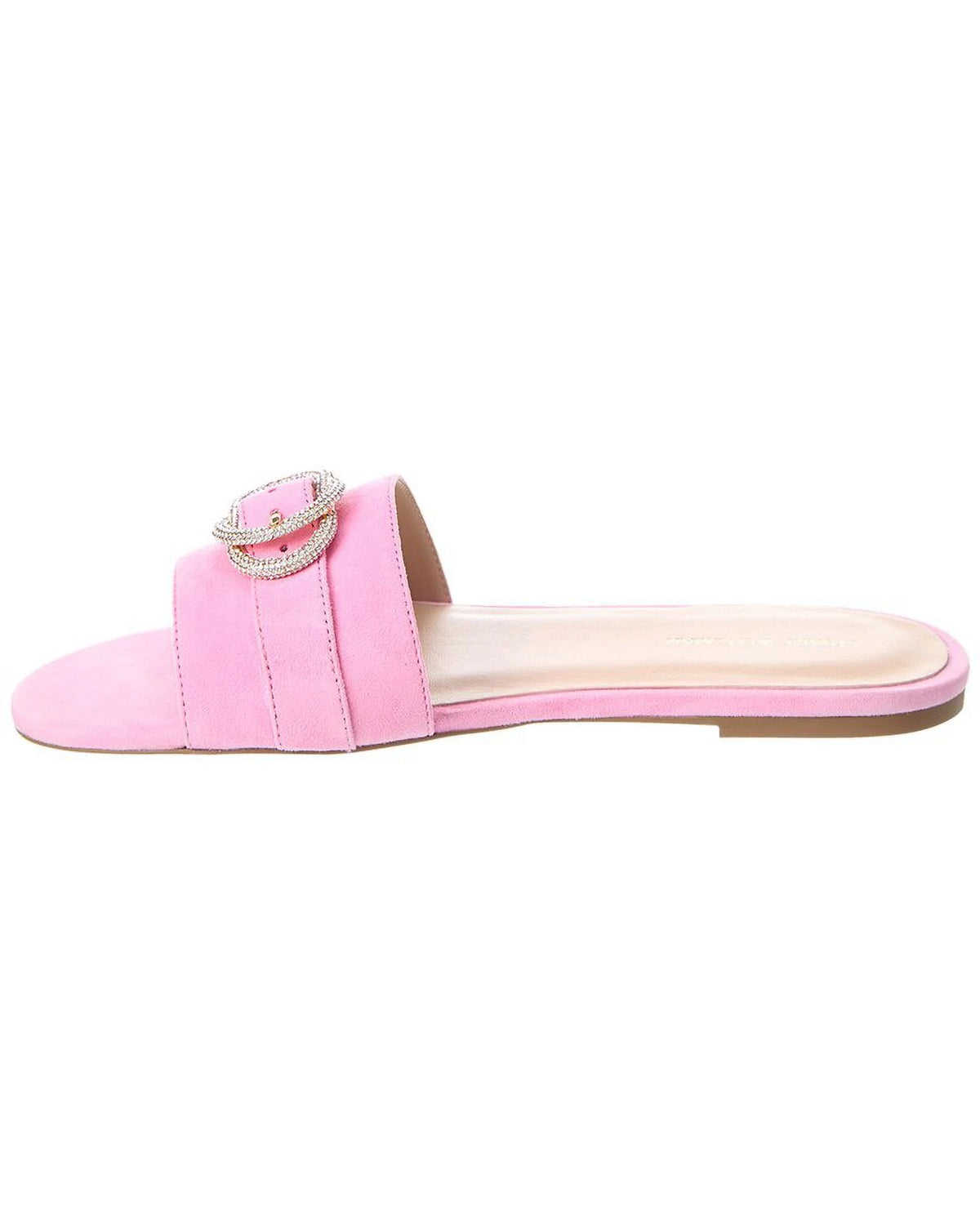 Pink Suede Slide A13386