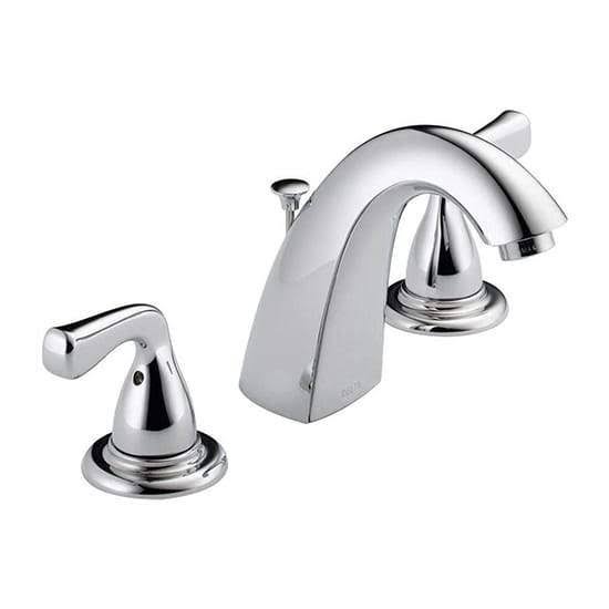 Chrome Widespread 2-Handle Bathroom Faucet L18189