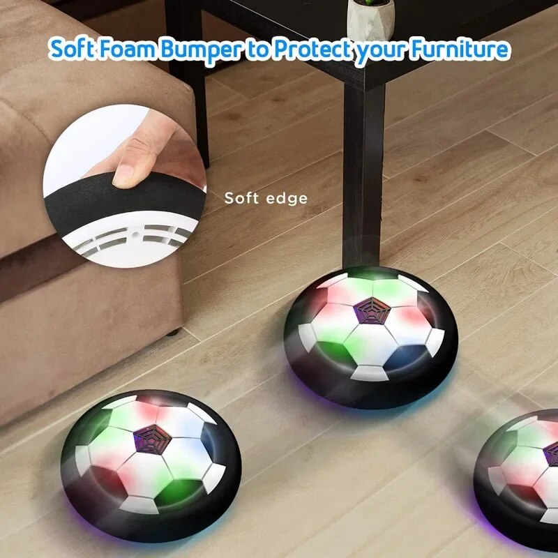 Floating Soccer Ball with LED Light Music J665614