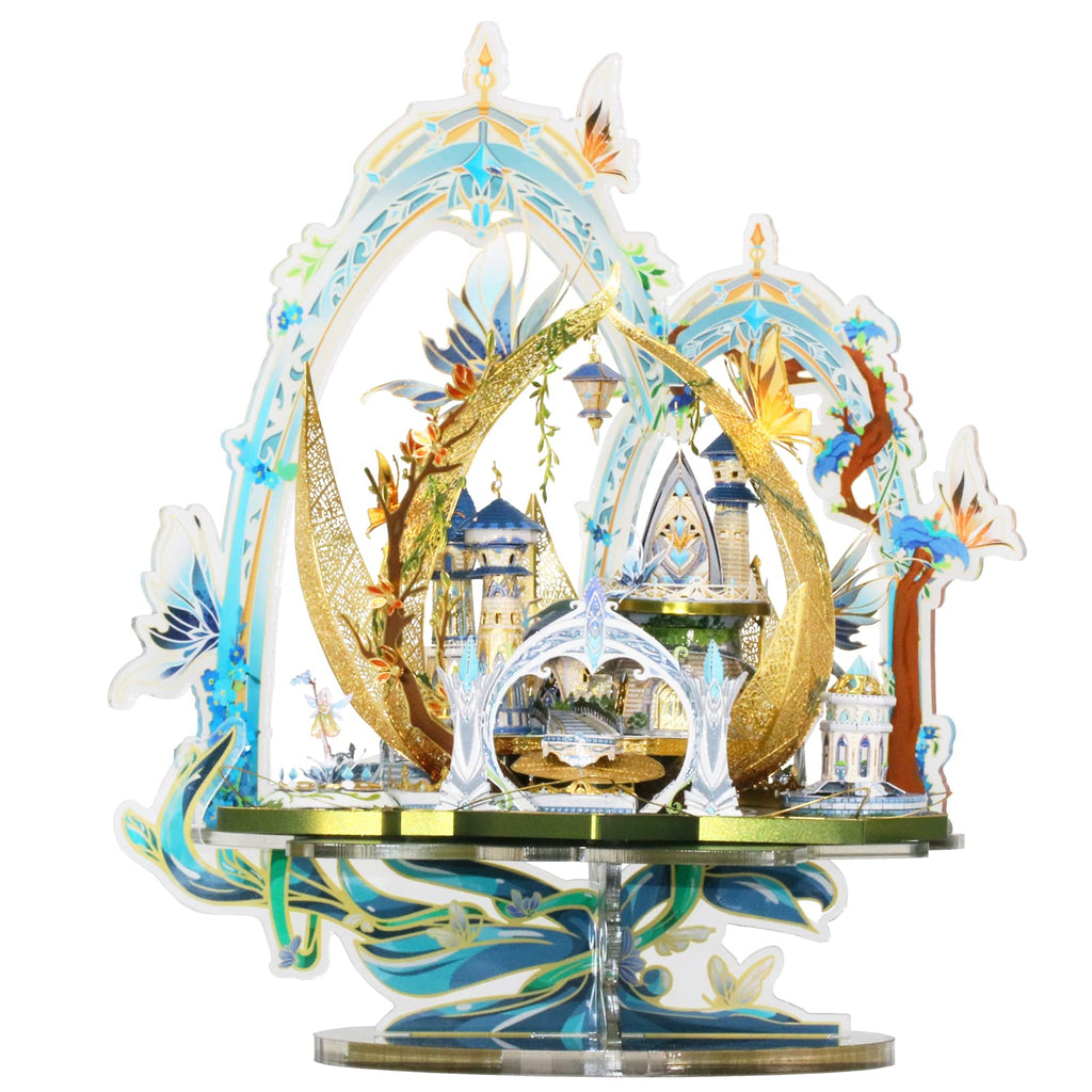 3D Metal Model Kits Fairy Castle Cinderella Princess DIY Kits J217