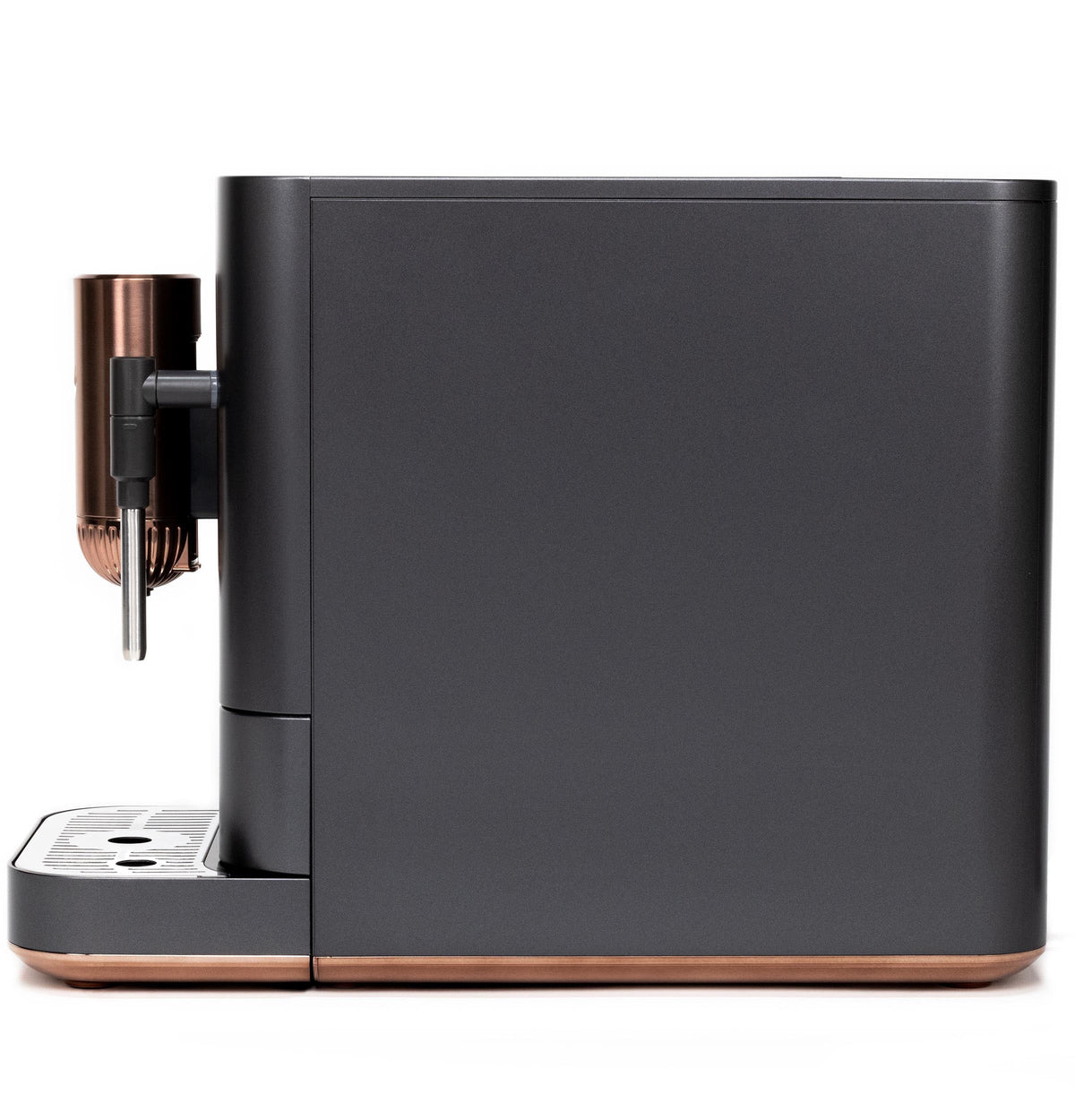 Automatic Espresso Machine with Milk Frother and Bean Grinder, Matte Black, 1.2 Liter F329