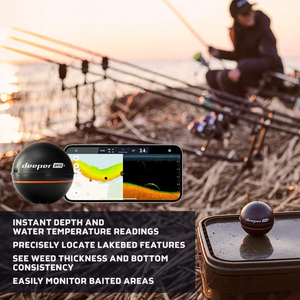 Castable Portable WiFi Fish Finder with GPS V579203