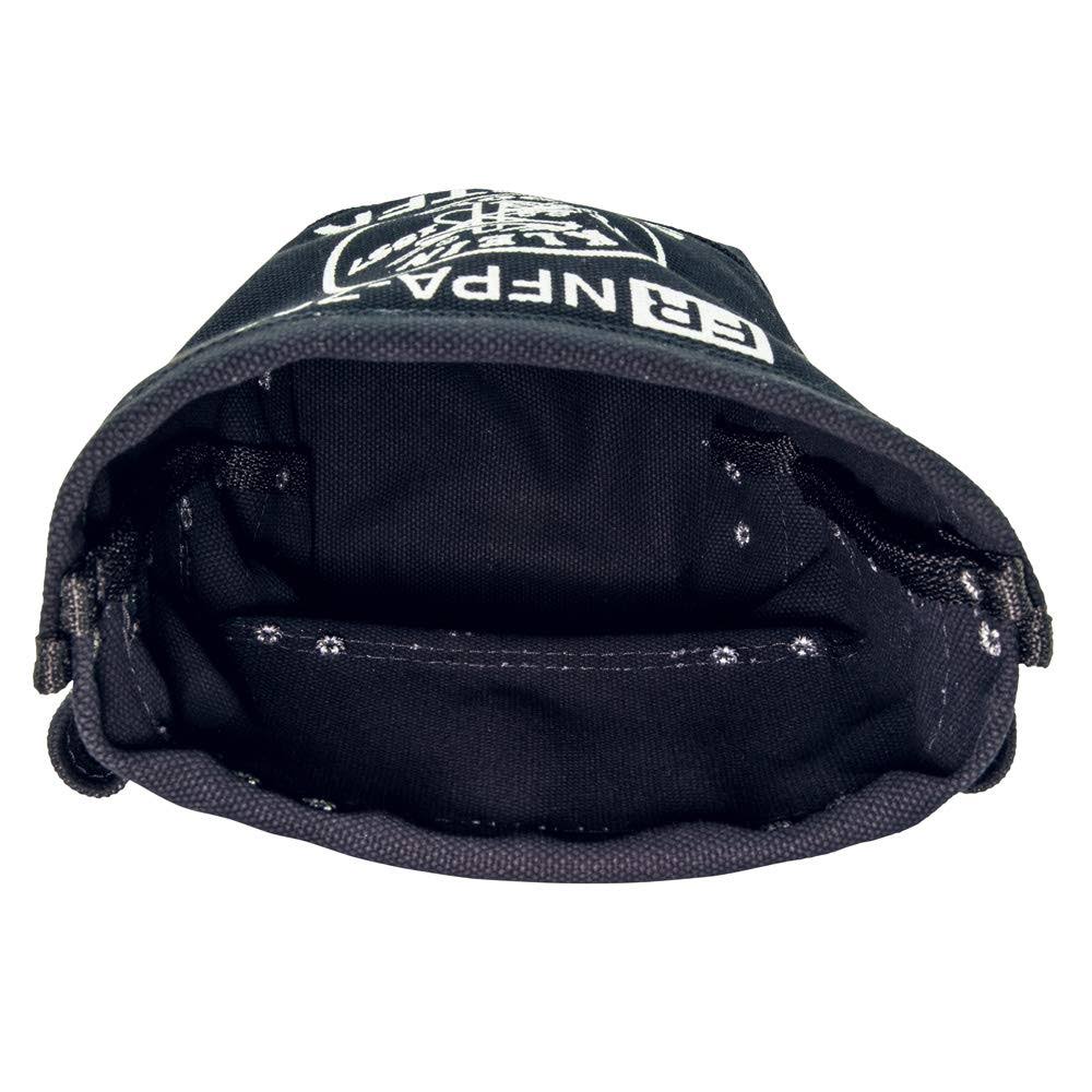 Flame Resistant Canvas Bag with Double Bottom and Tunnel Loop, 9-Inch B3454