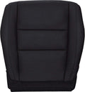 Black Leather Replacement Seat Cover Y3802