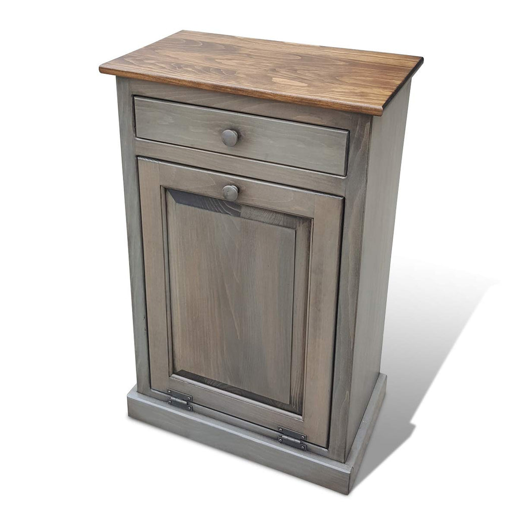 Wooden Pull Out Trash Can Cabinet R31540