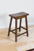 Walnut Counter Height Stool (Set of 2) M3332