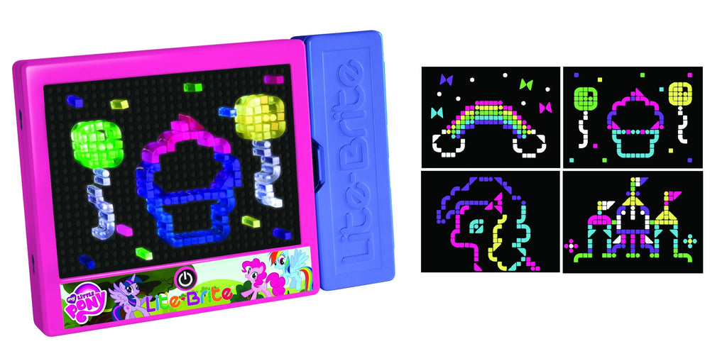 My Little Pony Edition with 150+ Colored Pegs and 4 Light Effects C81946